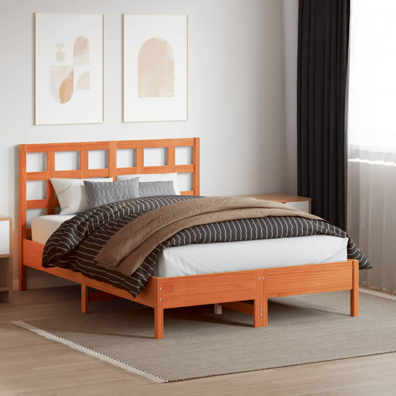 Maquon 135 Solid Wood Headboard