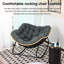 Coussin de chaise berçante d'extérieur, coussin de chaise Papasan épaissi de 6,3 po-111508959