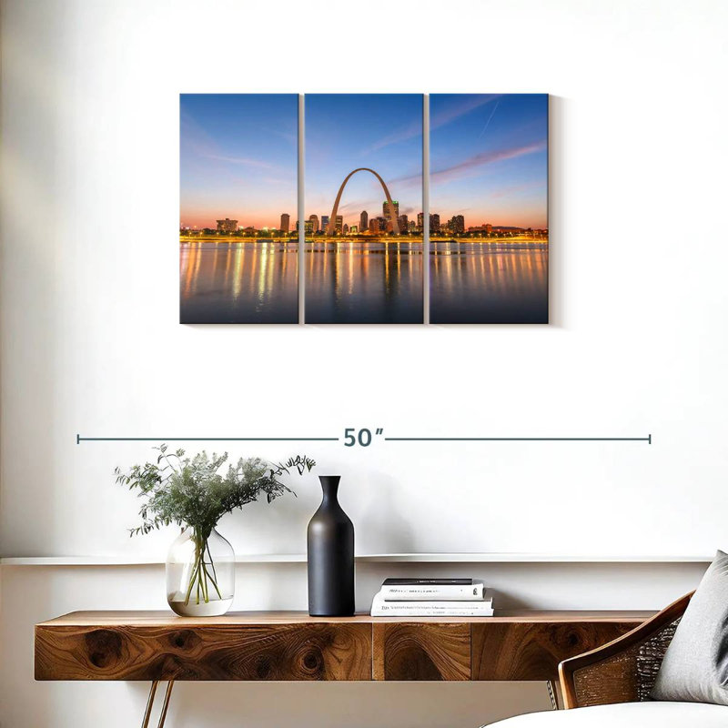 «Sydney St Louis», lumières de l'horizon, H 20 po x l 33 po