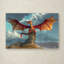 Lethe «Fire Dragon», impression sur toile tendue-22000317