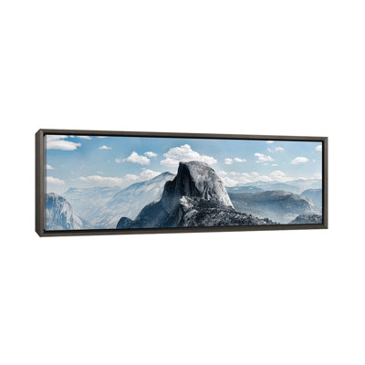 Reproduction de photo panoramique sur toile, Half Dome, Yosemite Valley, parc national de Yosemite, CA by-Panoramic