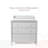 Clover Single Topper - White-120484024
