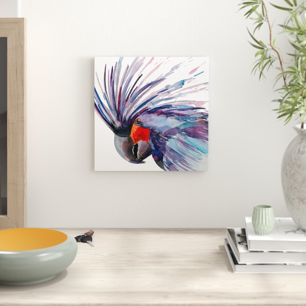 Leinwandbild Exotischer Vogel Kunst