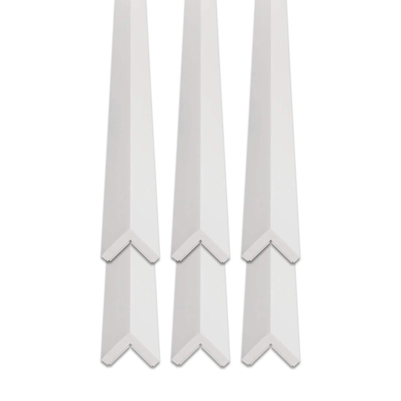 Garniture de protection de coin Outwater, H 1 po x l 1 po
