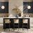 94.5"W Large Kitchen Island Double Side