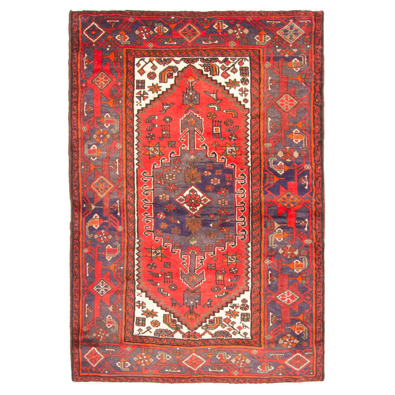 Tapis rouge Andelz 4 pi 4 po x 6 pi 5 po