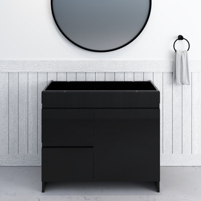 Cinnamon 36'' Single Bathroom Vanity Base Only