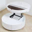 Table basse à plateau relevable avec rangement