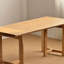 Table de salle à manger en bois massif naturel-475243695