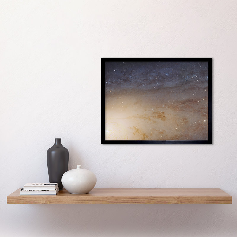 Hubble Space Telescope M31 Phat Mosaic Andromeda Galaxy - Single Picture Frame Print