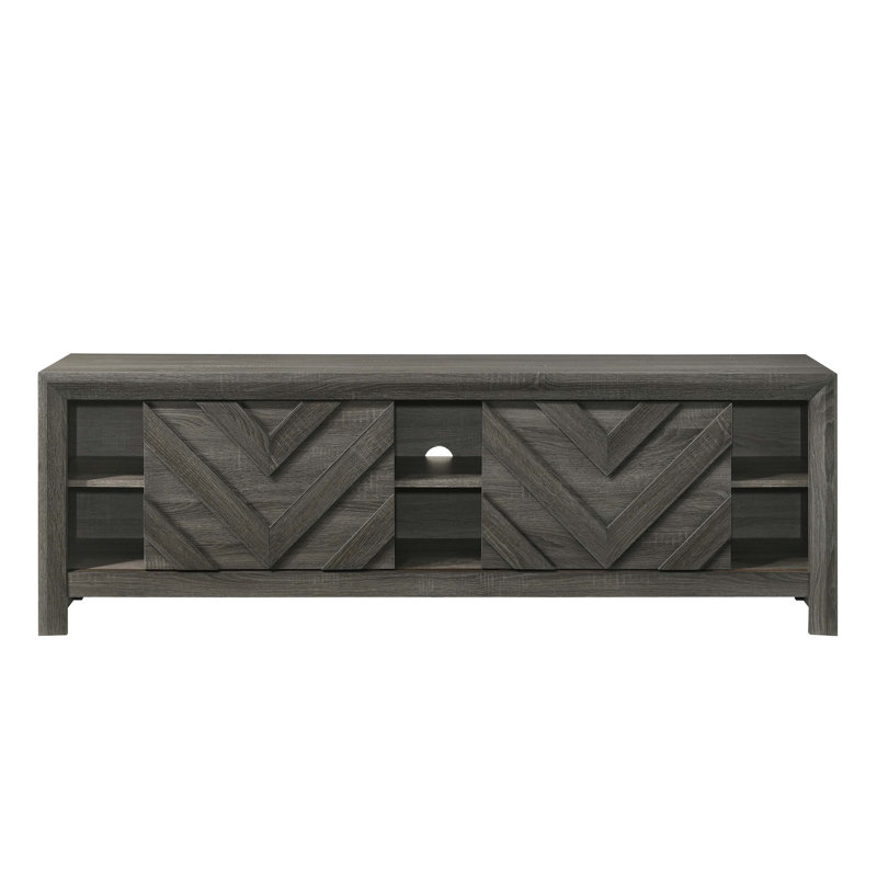 Meuble télé 1pc, Gris