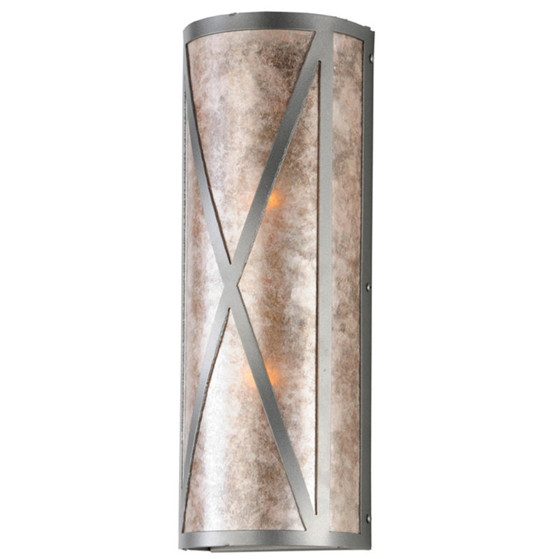 Saltire 2 - Light Flush Mounted Sconce