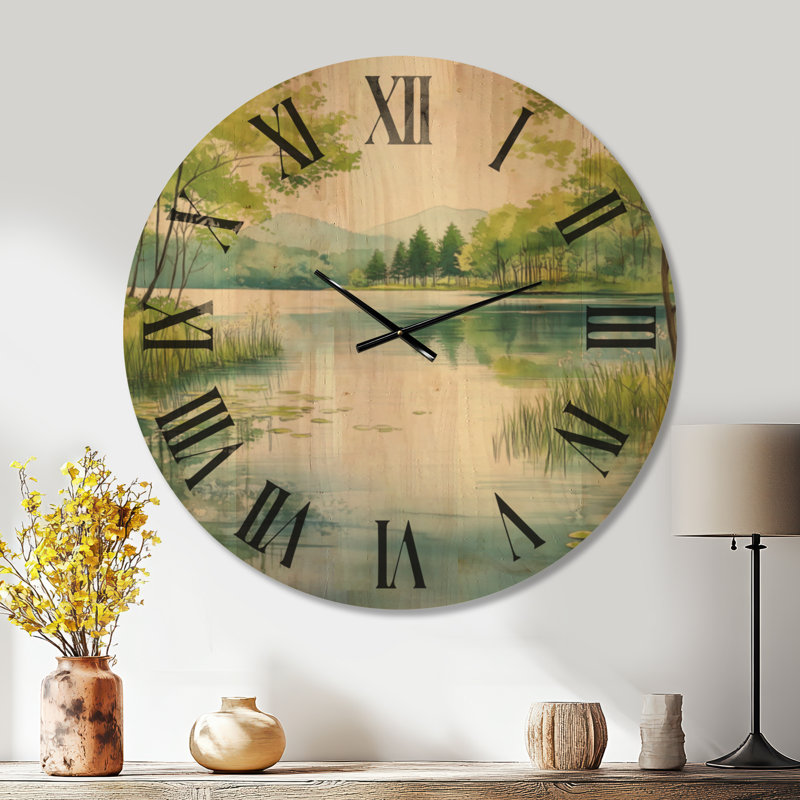Horloge murale Lakeside, Surdimensionné