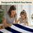 Milliken Signature Cotton Striped Tablecloth Rectangular Ervin Stripe-27787692-27787691