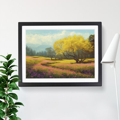 Spring Landscape Meadow Vol.3 - Single Picture Frame Print