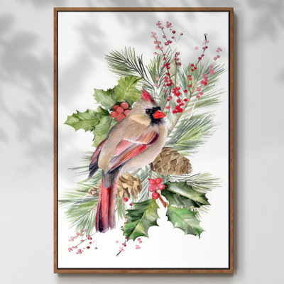 Cardinal Holly Christmas Collection B