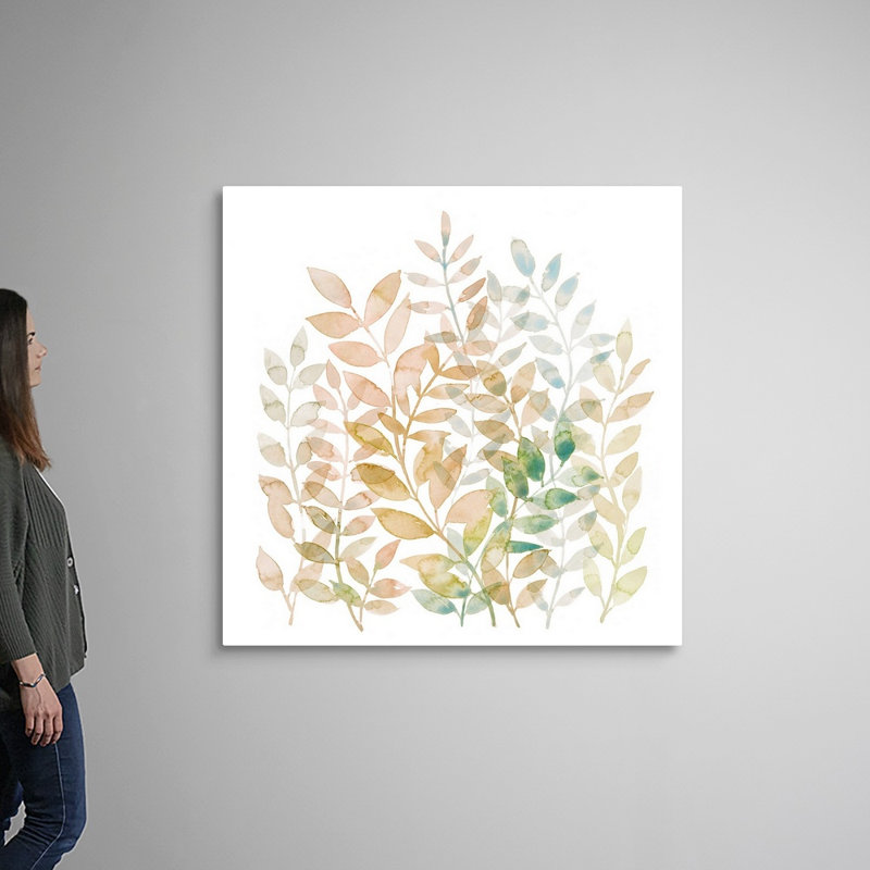 Art mural sur toile Entwined II, Toile tendue, H 48 po x l 48 po