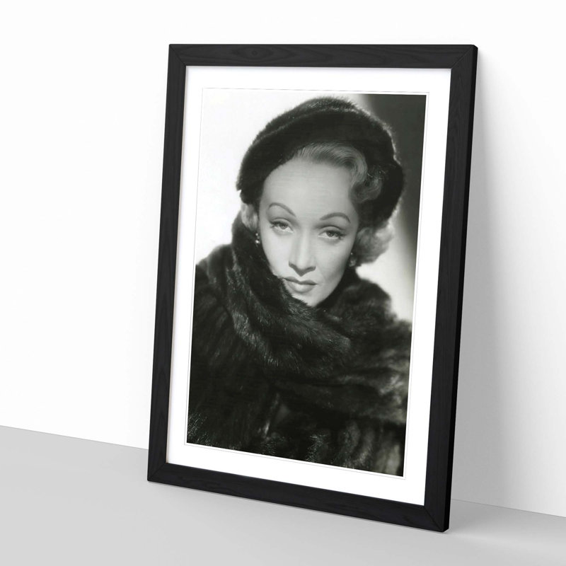 Single Picture Frame Print, Black