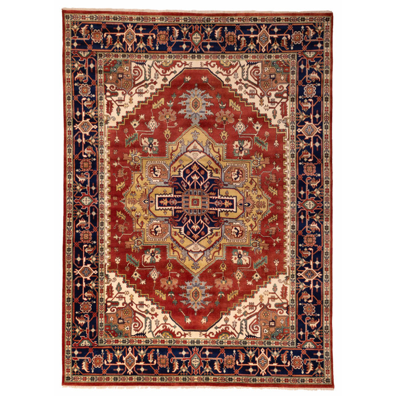 Tapis cuivre Serapi Heritage 10 pi 0 po x 13 pi 6 po