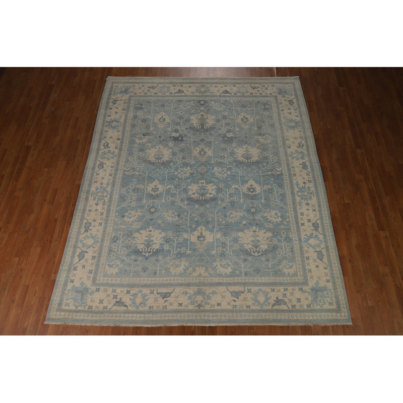 Tapis rectangulaire en coton One-of-a-Kind