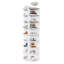 Rangement de chaussures rotatif peu encombrant, PVC, design moderne, usage domestique