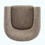 Fauteuil demi-tonneau rotatif Modern-305169428