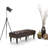 Henley - Tufted Ottoman Bench - Distressed