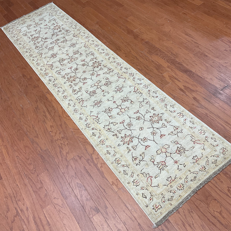  Handmade Oushak Wool Runner