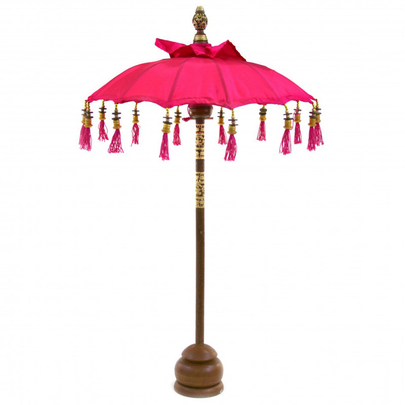 Sculpture de porte-parapluies Arnisha, Fuchsia