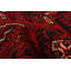 Tapis rouge unique en son genre 5 pi 8 po x 8 pi 10 po Melis