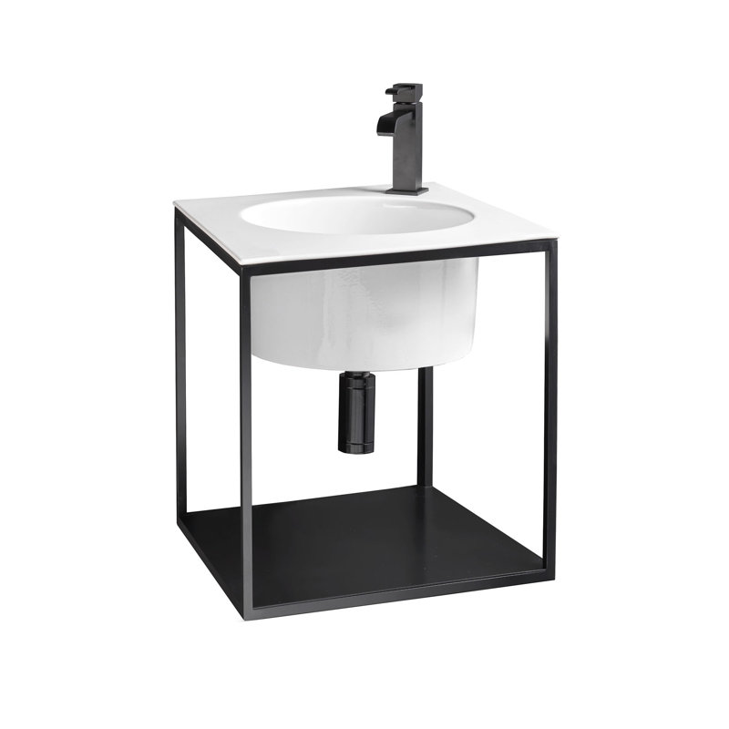 Ensemble de meuble-lavabo simple mural 18,9 "Skyland