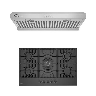 Empava 2 Piece Kitchen Appliance Package with 29.92'' Cooktop , and