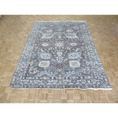 One-of-a-Kind 8'5" X 11' Wool Area Rug in Gray