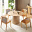 48,18 po de table, et dynamique, s'adapte aux espaces de loisirs modernes Living Table de salle à manger avec plateau, pour un temps de qualité