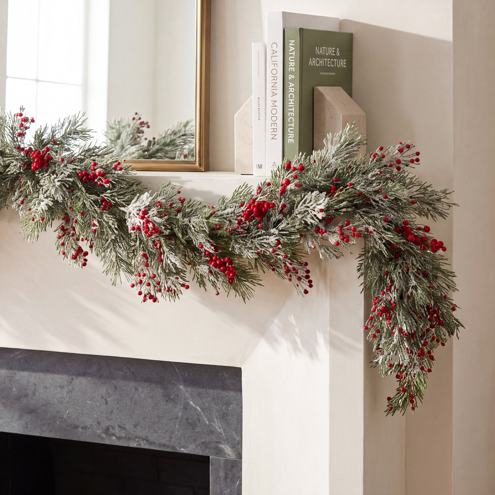 60" Cedar Christmas Garland