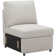 Armless Chair Single Seat Module For Modular Sectional Sofa