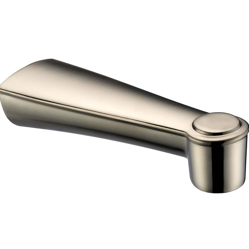 Wall Tub Spout, Brushed Nickel