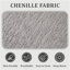 Canapé modulaire 109 pouces Cloud, canapé désossé pour le salon, canapé modulaire en velours côtelé avec méridienne en L, canapé moderne compressé dans une boîte, rembourrage en mousse à mémoire de forme (GRIS CLAIR)-1719574056