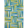 Premium Machine Washable Collett AMF1012 Squares Rug