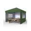 10 Ft. W x 10 Ft. D Aluminium Pop-Up Canopy-98640208