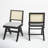Josephina 16.9'' H Leather Upholstered Ash Armchair-1906410761