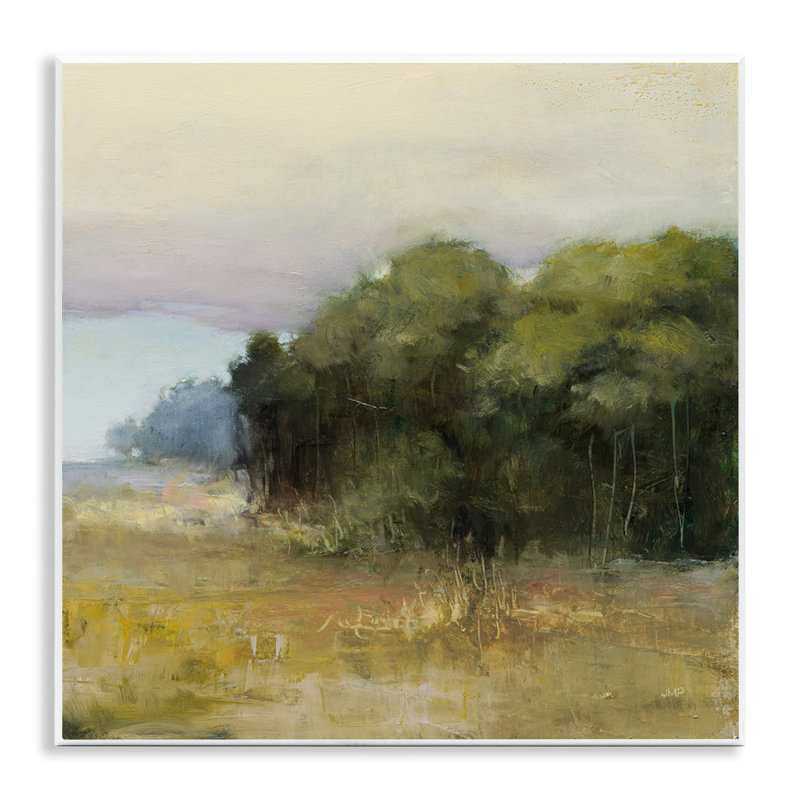  Edge Of Forest Landscape Wall Plaque Art by Julia Purinton