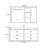 Retro minimalist style bathroom cabinet