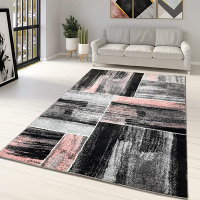 Aatif Abstract Machine Woven / Power Loomed Area Rug