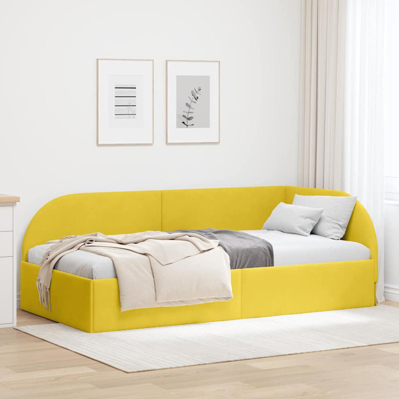 Daybed, European Single (90 x 200 cm), Yellow