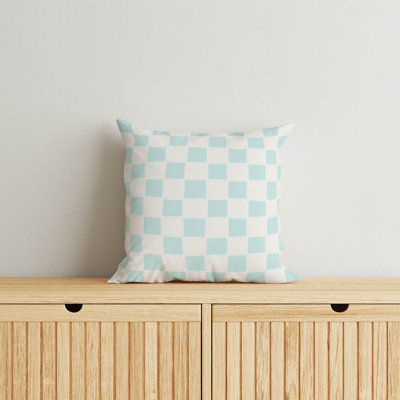 Checkered Throw Pillow