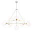 Lustre 10 lumières Bermude-709981918