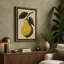 Single Pear with Leaves Botanical - Wrapped Canvas-2102570918-2102570926