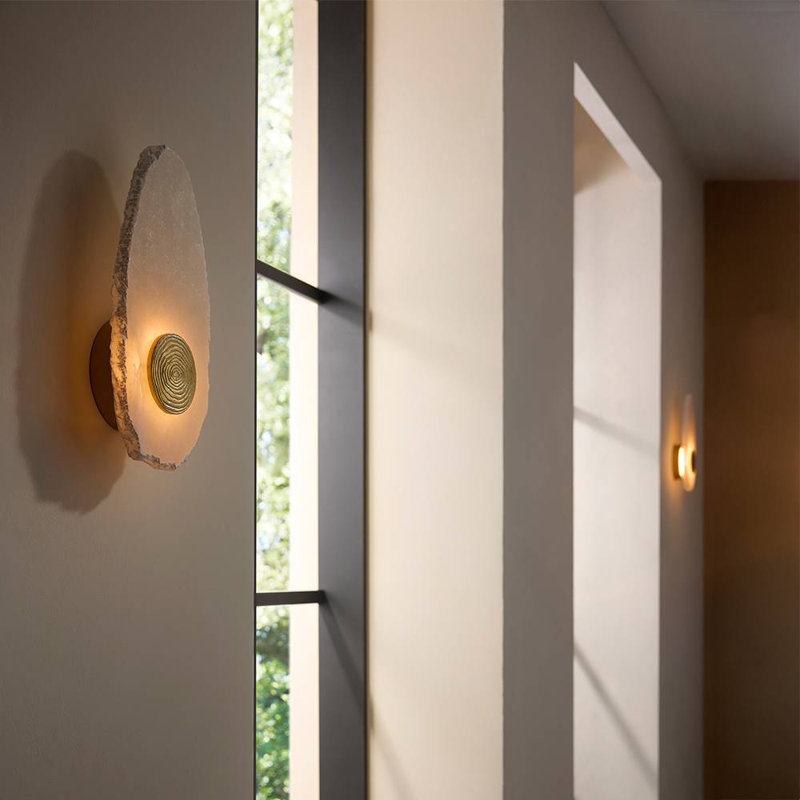 Ravelle Alabaster Wall Sconce