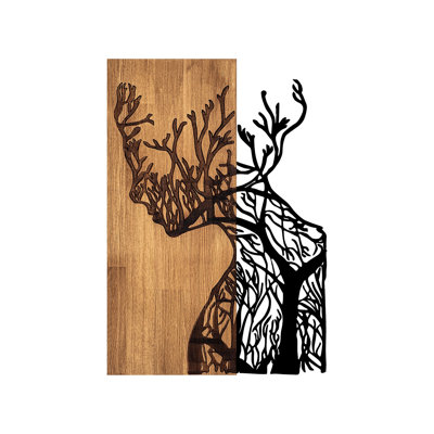 Décoration murale en bois